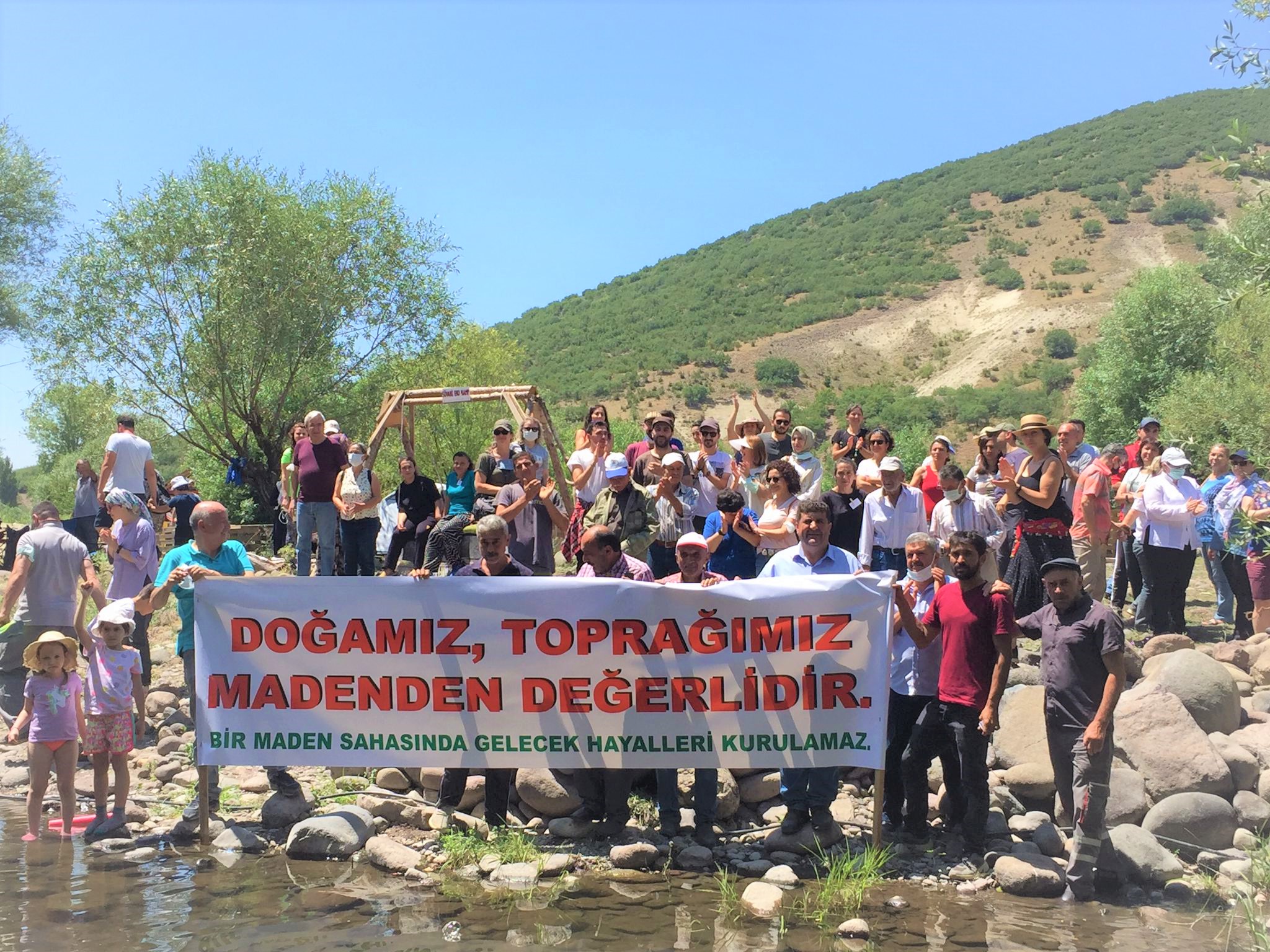 Beypazarı Uruş ve Güdül Tahtacıörencik köylüleri bölgelerinde maden tesisi istemiyor!
